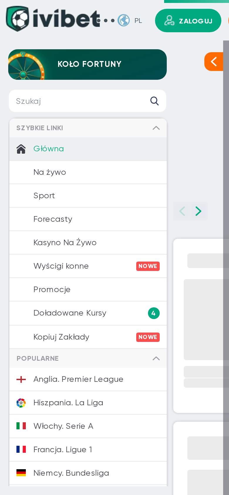 IviBet — strona główna