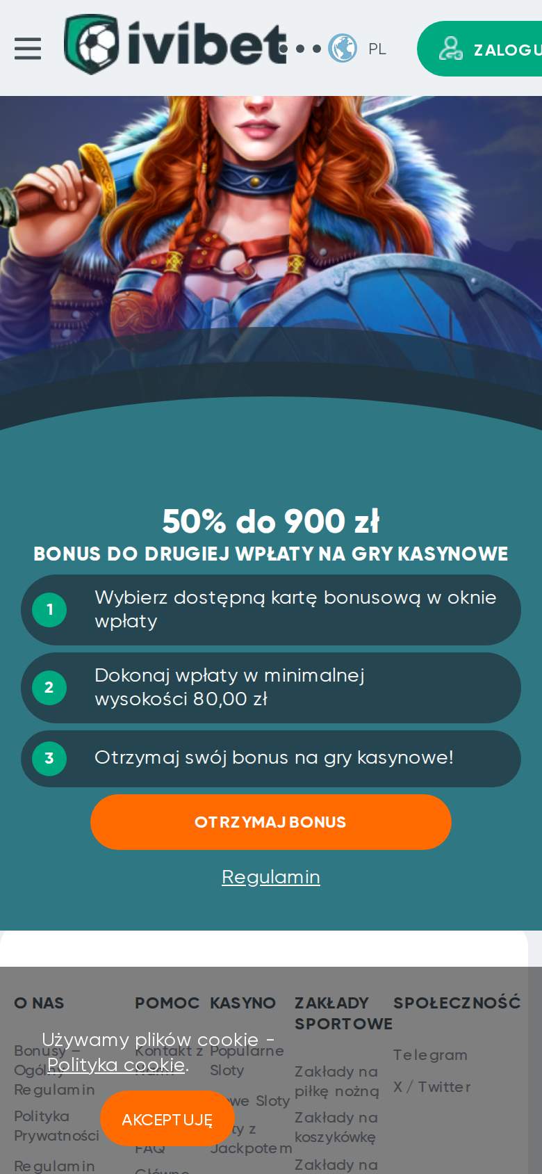 IviBet — strona promocji